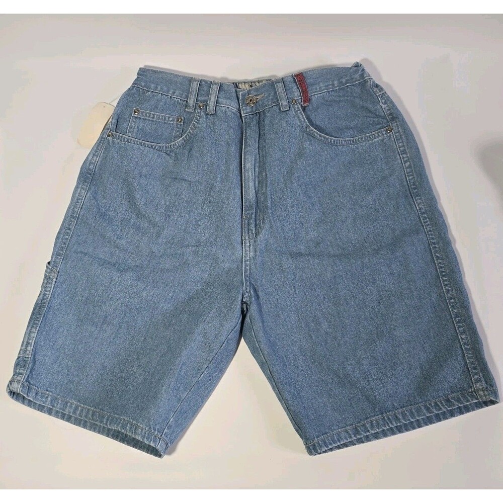 NOS 1992 Denim Blue Jean Shorts Size Medium 90s Nostalgia Hippie Mom Rigolleto